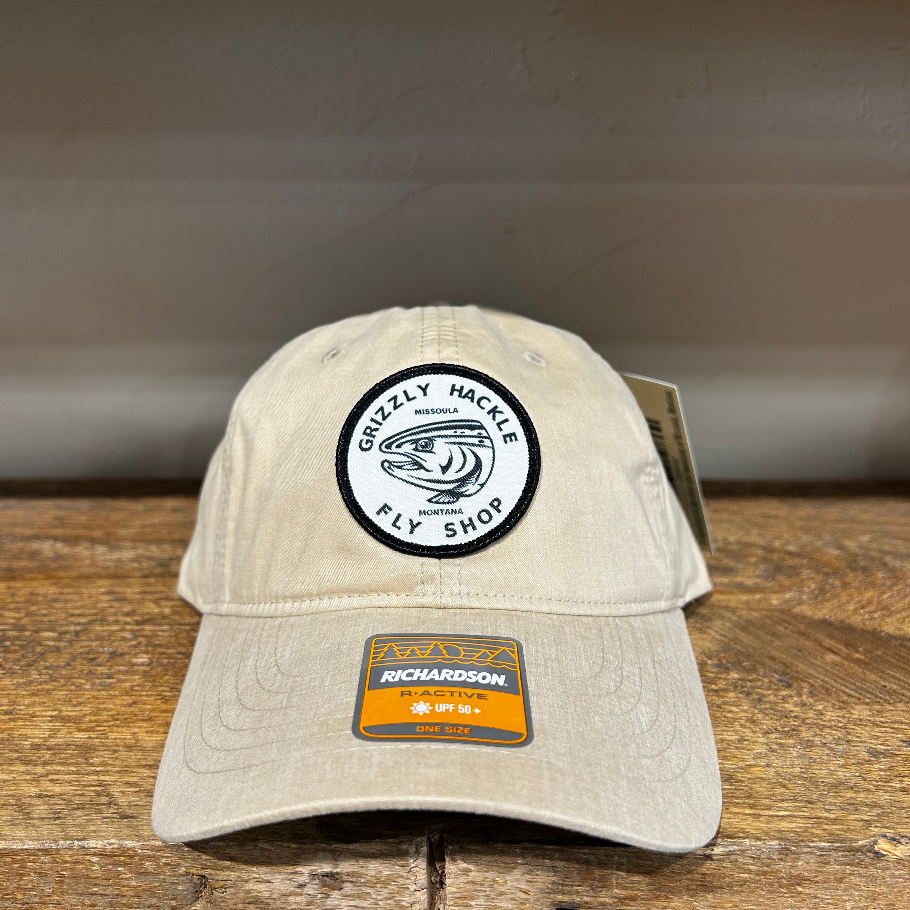 Grizzly Hackle Circle Fish-Strapback Cap
