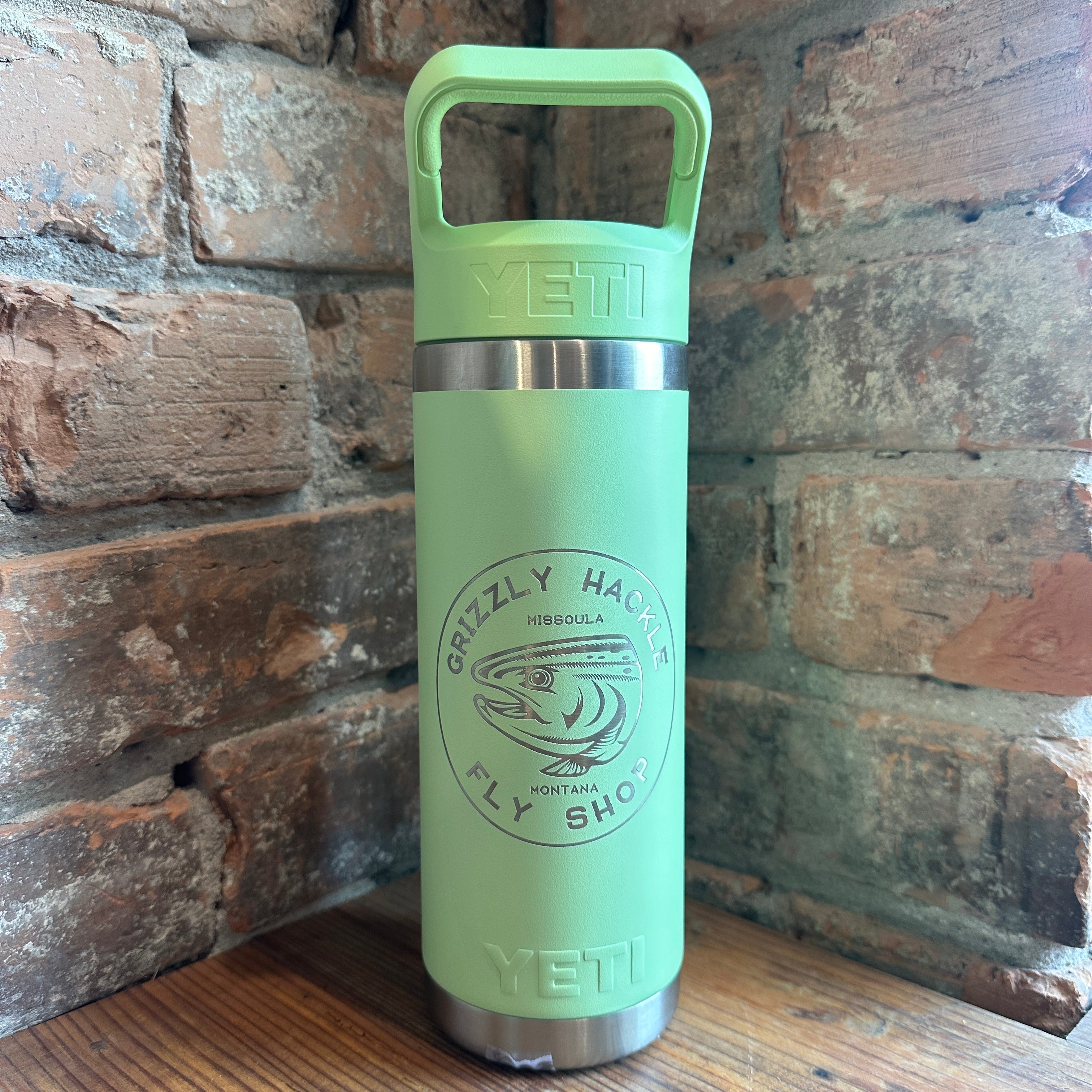 YETI Rambler 18oz Water Bottle w/ Straw Cap
