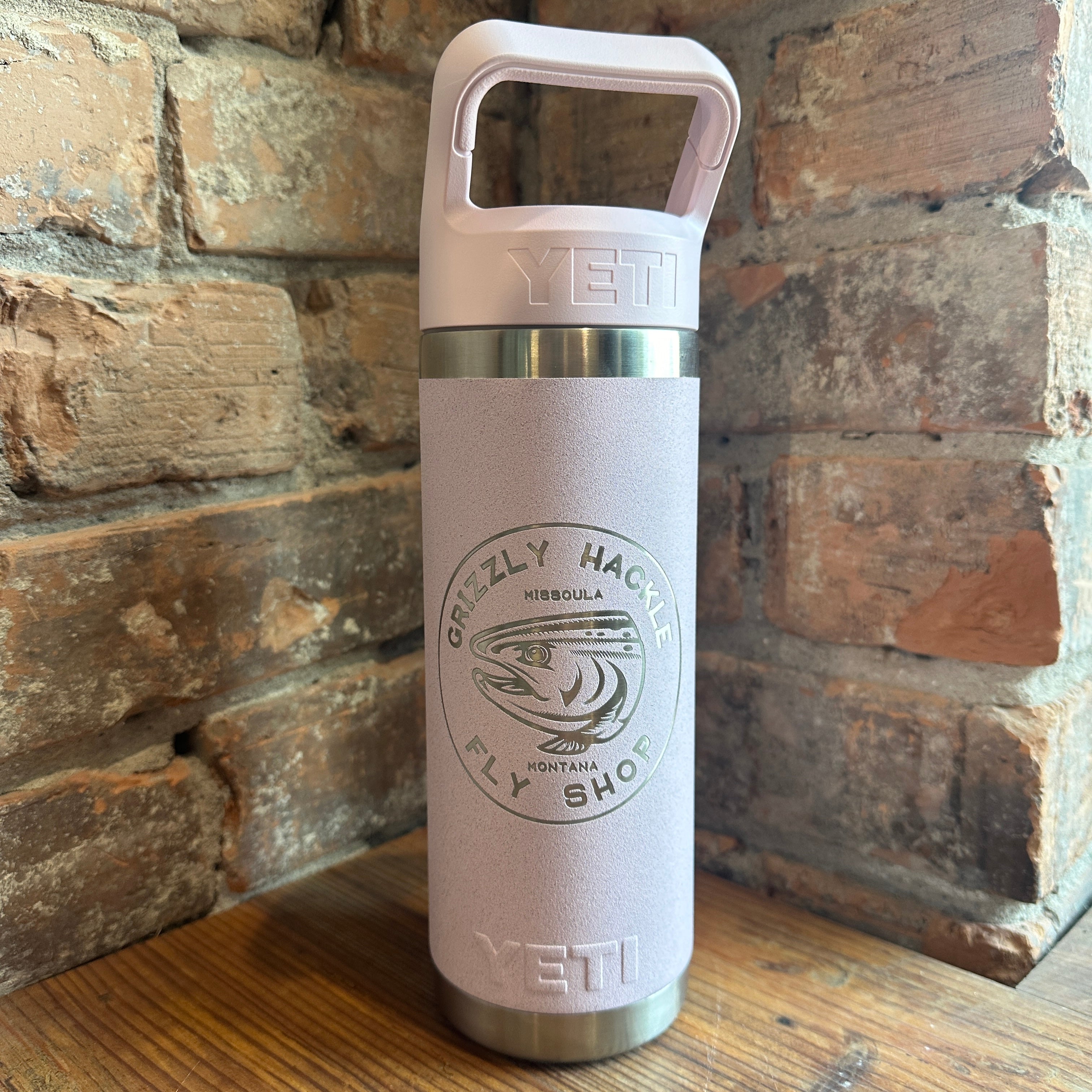 YETI Rambler 18oz Water Bottle w/ Straw Cap