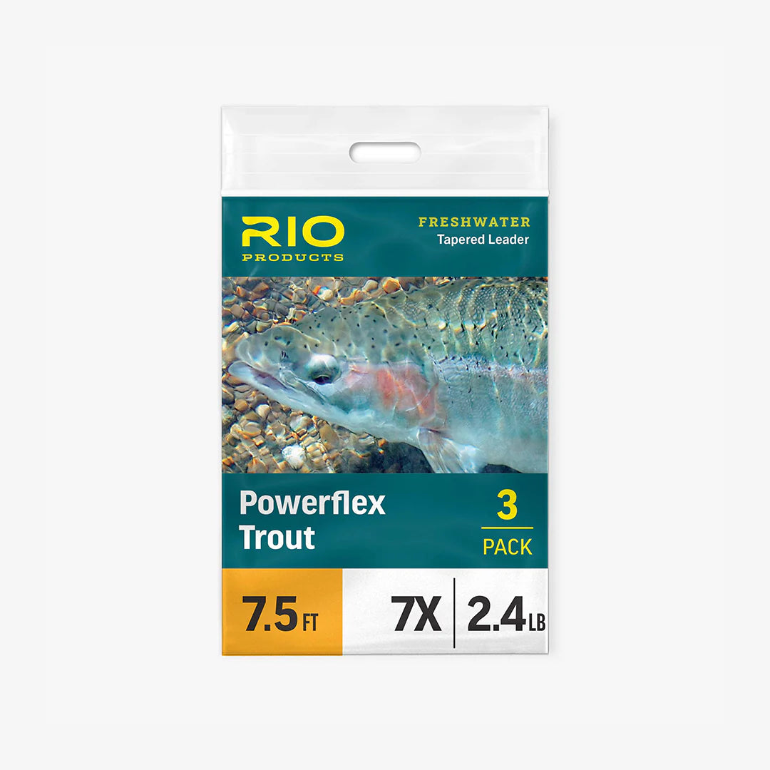 Rio Powerflex Trout Leader - 3-Pack